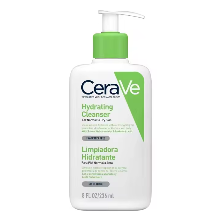 Limpiadora Hidratante 236ml, cerave - 1