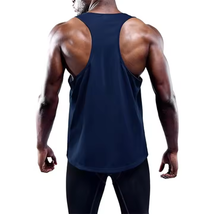 Top De Correr Para Hombre Verano Deporte Gimnasio Chaleco Secado Rápido Entrenamiento Singlet De Fitness Bodybuilding Sin Mangas Camiseta Deportiva - 1