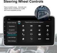 Android 13 para estéreo de automóvil de doble DIN, radio con pantalla táctil IPS HD ajustable de 10,1" compatible con Apple Carplay Android Auto, receptores de audio para automóvil, cámara de respaldo, enlace de espejo, radio FM - details 6