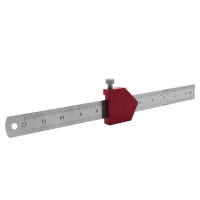 Bloque De Posicionamiento De Regla De Acero Ángulo De 45/60/90 Grados Línea De Marcado Calibrador De Madera Herramienta De Carpintería - details 10