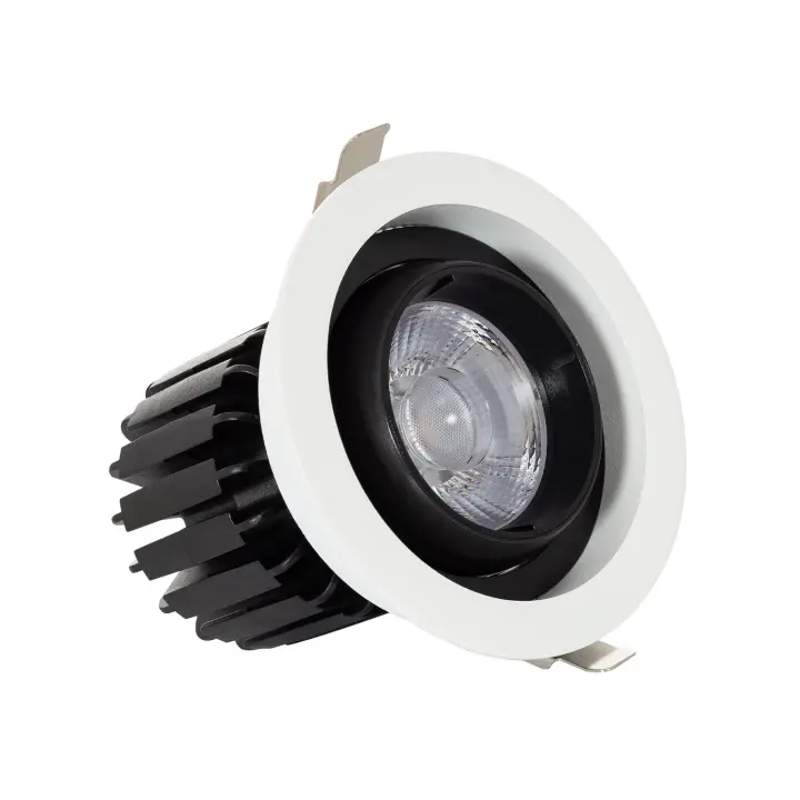 Foco Ledkia Downlight LED 18W COB Direccionable 360º Circular CRI90 No Flicker - Ahorro Energético - 1