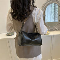 Bolso Bandolera De Cuero PU Vintage Para Mujer Pequeño Bolso De Mano Y Monedero Estilo Casual Viaje Decoración Sin Cierre De Cremallera - details 7