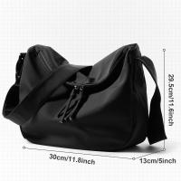 Bolso De Hombro Tote Bag Gran Capacidad Para Adolescentes Niñas Y Niños Bolso Cruzado De Estudiante Estilo Moderno Unisex - details 3