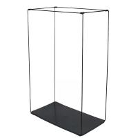 Carro Carrito de Compra Plegable Ligero 90x30x39cm , Resistente, Plegable, con 4 Ruedas Resistentes, para la Compra de Alimentos, Capacidad de Carga 40 Litros - details 2