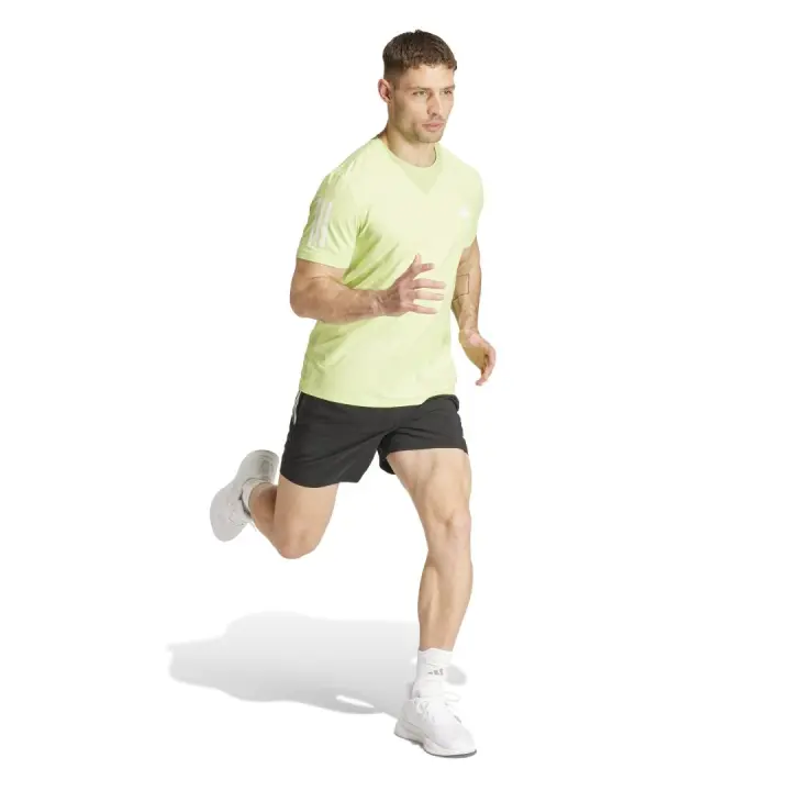 Camiseta Running Adidas Own The run  Pullim Verde - 1