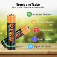 HOGARISIMO PACK de  Pila AA/AAA de c arbon 1.5V con especial duracion,Tiene una amplia gama de usos y es adecuado para varios dispositivos: controladores de juegos, juguetes, linternas y cámaras digitales. - details 3