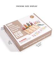 Juguetes De Madera Para Bebés Juego De Hilo De Aprendizaje Sensorial Montessori Educativo Para Niños Entre 3 Y 6 Años - details 18