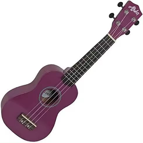ukelele soprano Aloha UK200PU  para principiantes color púrpura - 1