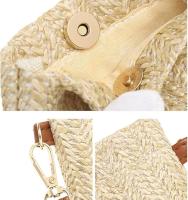 Bandolera Pequeña Mujer, Bolso de Hombro de Paja para Mujer Bolsos de Paja, Bolsa Cruzada - details 2