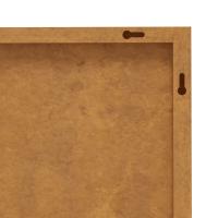 vidaXL Adorno de pared jardín 2 uds acero corten diseño rosa 55x55 cm - details 6