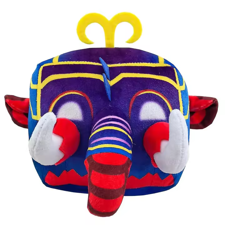 Juego de Plush DE LA Caja de Leopardo de frutas del juego de frutas Blox Muñeca de Caja Morada [HK] - 1