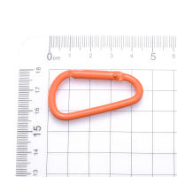 iYOE 5pcs/Lot Carabiner Hook 45x24mm Mix D Colorido Aleación De Metal Clip Para Hacer Joyería Llavero Conector DIY Encuentros - details 4