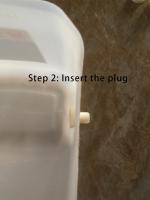 2Pcs Conector De Tanque De Agua Para Ganadería Plástico Barbado Unión De Pagoda Juego De Salida E Inlet Para Pollos Conejos Y Otros Animales Domésticos - details 1