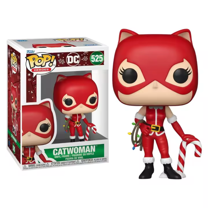 FUNKO POP! DC HOLIDAY - CATWOMAN, 80028, Nº525, PRODUCTO CON LICENCIA OFICIAL - 1