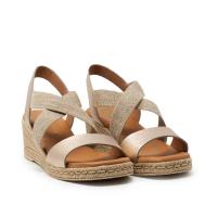 Sandalias altas mujer TINA KIZ 1110 PLATINO SANDALIA CRUZADA PLATINO 35038 25V - details 0