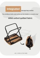 Silla De Almacenamiento MOUNTAINHIKER Para Camping Plegable Ultra-ligera De Aluminio Mini Silla De Pesca Para Picnic Furniture - details 9