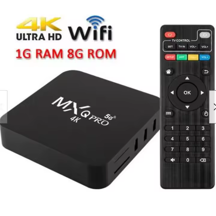 M-XPRO5G Decodificador de TV por Internet Decodificador de red wifi Decodificador 3228 TVBOX TV box [C] - 1