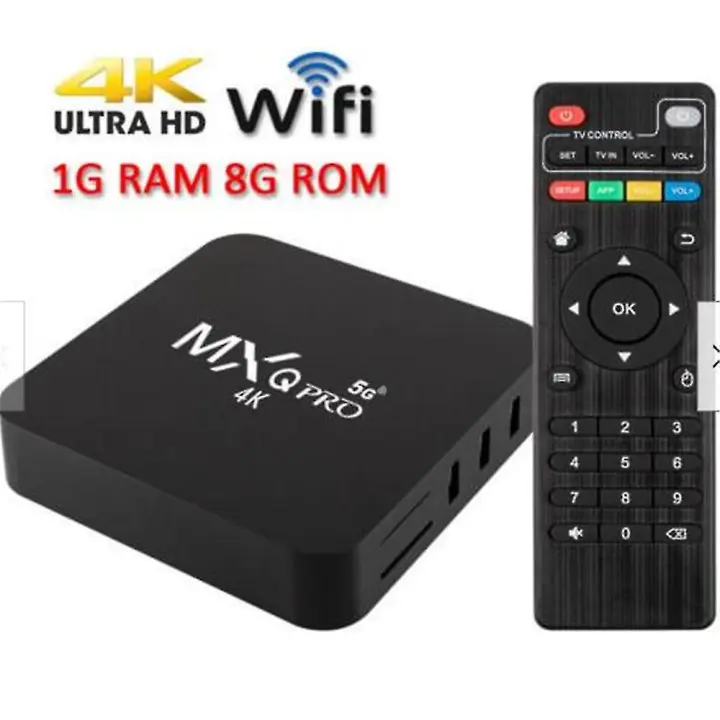 M-XPRO5G Decodificador de TV por Internet Decodificador de red wifi Decodificador 3228 TVBOX TV box [C] - 1