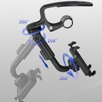 Sombrilla Chuck Car Mount Multifuncional Car Navigation Frame Sunboard Dashboard Montaje para teléfono móvil (1 Pieza Negro) - details 0