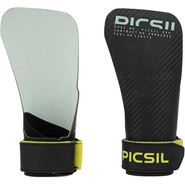 PICSIL Calleras Hawk + Muñequeras + Bolsa, Uso Sin Magnesio, Agarre en Todas Supercies y Tipo de Barras, Diseñadas para Todos los Atletas, Callerras para Crosstraining, Gimnasia - 1