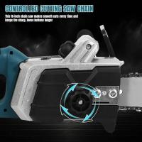 Motosierra eléctrica sin escobillas para carpintería, herramienta de poda inalámbrica de 16 pulgadas, cortador de jardín de mano para batería Makita, 3000W - details 4