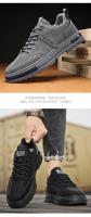 Zapatos Casuales Para Hombre Transpirables Mocasines De Cuero Low Top Moda Trabajo Formal Para Oficina Y Caminar - details 14