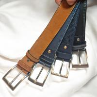 Conjunto de Cartera y Cinturón 100% Piel para Hombre - Diseño práctico y elegante - Hecho a mano - Regalo Especial - Calidad Garantizada - Cartera hombre piel - Cinturón hombre cuero - Lukkalia - kids and us - details 2
