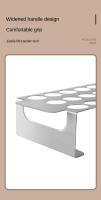 Herramienta De Barbacoa 430 Acero Inoxidable No Adhiere Al Exterior Para Asador Grill Con 18 Agujeros Eco-amigable - details 3