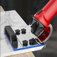Soporte De Torno Para Azafata De 45° Corte De Acero Inoxidable Portátil Adhesivo Para Torno Eliminación De Polvo Herramienta De Carpintería - details 1