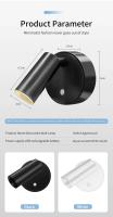 Spotlight LED Con Sensor De Toque Luz Nocturna Para Dormitorio Lámpara De Pared Recargable Y Magnética Rotación De 360° Dimmable - details 7
