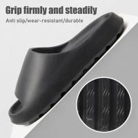 Sandalias De Playa Para Hombres Y Mujeres Con Suela Gruesa Y Plantilla Suave EVA Clog De Moda Verano Resbaladizo Antideslizante Para Interior Y Exterior - details 4