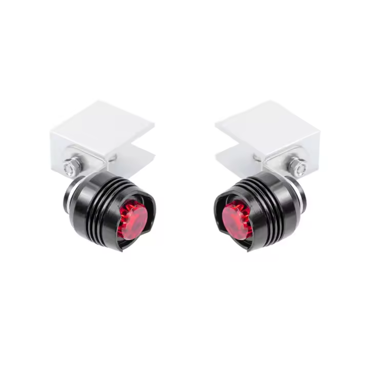 Luces Traseras LED Impermeables Para Xiaomi M365 pro 1S Pro2 Mi3 Scooter Eléctrico Advertencia Nocturna Seguridad Luz De Cola - 1