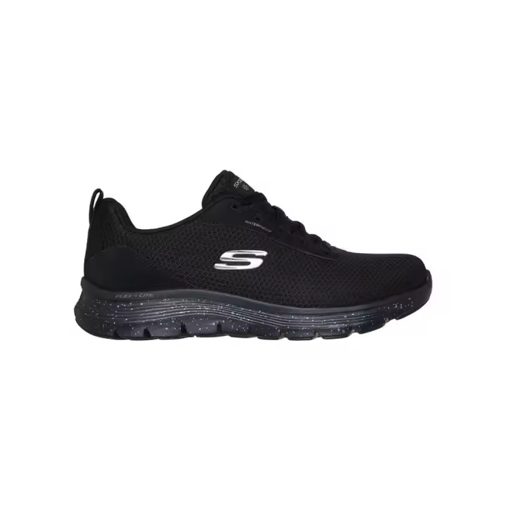 Zapatilla Mujer Skechers Flex Appeal Negro Waterpr - 1