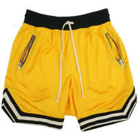 Shorts De Running Para Hombre Con Bolsillo Cremallera Y Cordón Transpirables Secado Rápido Cómodos Talla True Color Alineado - details 1