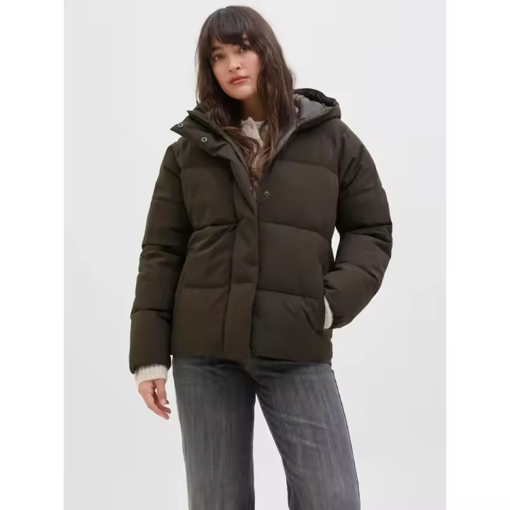 JXGlobal Abrigo Corto Acolchado Marrón JJXX - 1