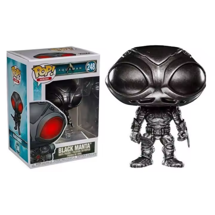 FUNKO POP! AQUAMAN - BLACK MANTA EXCLUSIVO (CHROME), 34575, Nº248, TIENDA CON LICENCIA OFICIAL - 1