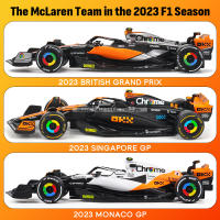 Modelo De Coche De Lujo Bburago 1:43 McLaren F1 2024 MCL60 En Color Monza Blanco Aleación De Aluminio Para Coleccionistas Y Juguetes - details 2