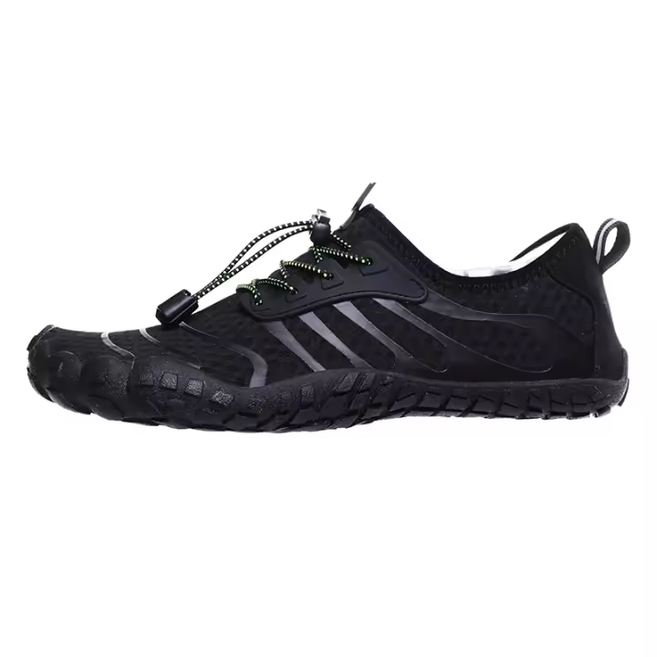 Zapatillas De Natación Para Hombre ALIUPS Zapatillas De Agua Cuero Sintético Y Malla Cierre De Lazo Antideslizante Para Playa Río Natación Y Gimnasio - 1