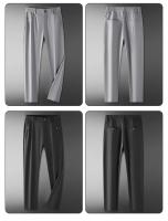 Pantalones Casuales Para Hombre Ultrafinos Y Elásticos Alta Elasticidad Transpirables Suaves Estilo De Negocios Verano Slim Fit Cierre De Cremallera - details 26