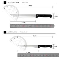 【🏰Corpus Christi】Juego Profesional de Cuchillos de Cocina 15 Piezas - Acero Inoxidable, Afilado Permanente, Diseño Ergonómico, Ideal para Chef/Cocina en Casa - Incluye Portacuchillos y Afilador - details 2