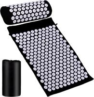Esterilla de yoga, kit de acupresión, juego de esterilla de acupresión, almohada y bolsa de acupresión, alivia el dolor de espalda y cuello, relaja los músculos - details 6