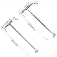 Martillo Mini 2Pcs Herramienta De Reparación De Relojes Y Mantenimiento De Joyería Portátil Y Cómoda Para Afinación De Kalimba Y Ajuste De Joyas - details 1