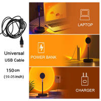 Lámpara De Noche Inteligente USB 5V Tuya Con Proyector De Atardecer Control Remoto Por App Smart Life Decoración Para Habitación Regalo Con Luz LED - details 8
