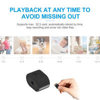 Cámara Mini Wireless WiFi Monitor Remoto Pequeña IP Cámara De Seguridad Doméstica P2P HD 720P Sin Memoria Integrada MicroSD / TF - details 6
