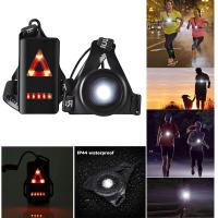 Lámpara De Pecho LED Para Correr Por Noche Recargable Por USB Luz De Advertencia Trasera Para Camping Senderismo Correr Y Aventura - details 4