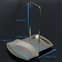 Rack De Cocina De Acero Inoxidable Soporte Para Ollas Tazas Y Cubiertos Organizador De Estufa Estante Para Cubiertos Y Sopas - details 8