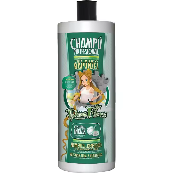 DONA FLORA CHAMPU CRECIMIENTO RAPUNZEL 1000ML - 1