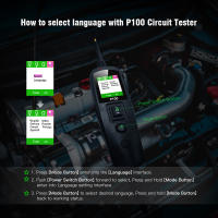 P100 Lápiz De Prueba Para Coche 24V 12V Diagnosticador De Batería Y Circuitos Resistente Al Choque Herramientas De Auto Accesorios - details 6