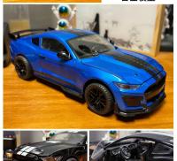 Ford Mustang GT500 Miniatura 1:18 Aleación De Metal Modelo De Vehículo Para Escritorio Decoración Colección Hobby Adorno - details 9
