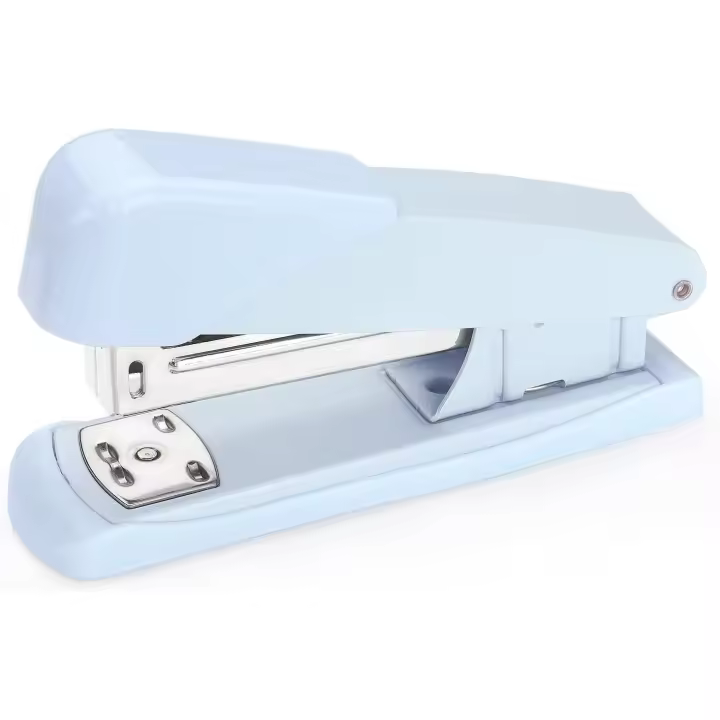 Grapadora, grapadora de oficina, grapadora de escritorio, grapadora para escritorio (azul) - 1